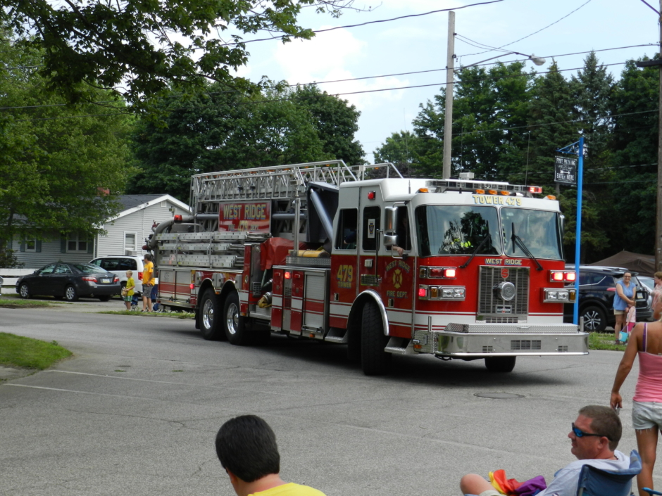 Lake City Festival Parade 2017 West Ridge Fire Department