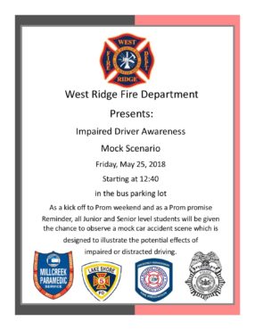 Impaired Driving Flyer 2018