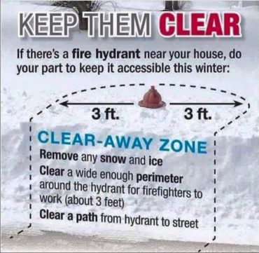 Keep Hydrants Clear